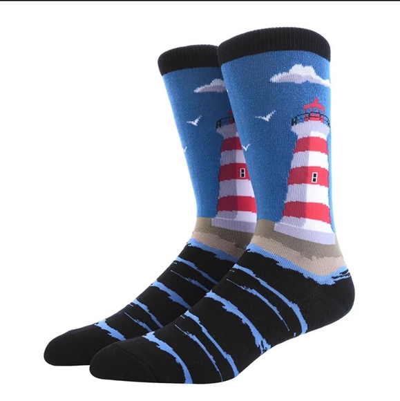 Light house socks - Picture 2 of 2